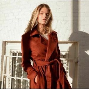 Free people Sierra wool blend coat